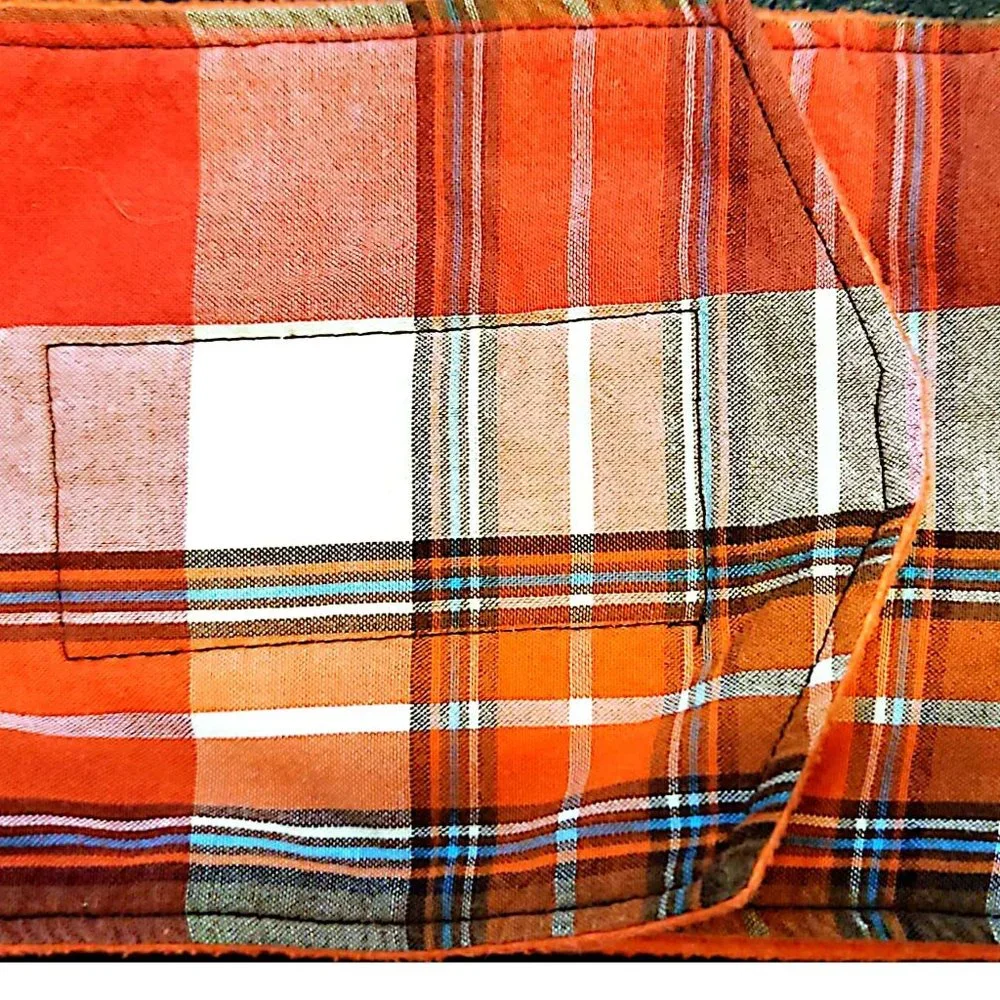 Dog Diaper Belly Band, Flannel Plaid, For Male Dogs,